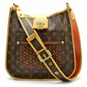 Louis Vuitton Monogram Perfo Musette Shoulder Bag One Crossbody Orange